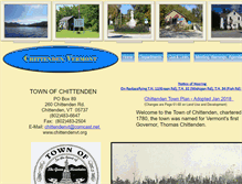 Tablet Screenshot of chittendenvt.org